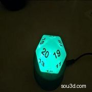 20面骰子灯