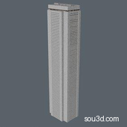高楼大厦楼房建筑房屋写字楼三维3D模型taobaodianpu_CFSC36
