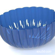 玻璃碗3D可打印模型