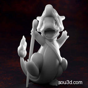 小火龙 宝可梦3D打印高精度手办模型