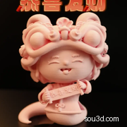 恭喜发财蛇8cm高