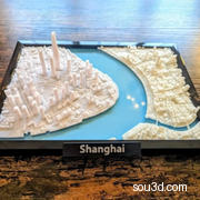 中国上海3D微缩模型