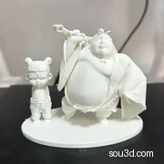 哪吒、太乙真人（师徒俩）-哪吒2魔童闹海-手办摆件