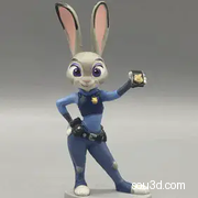 疯狂动物城+兔子警官+朱迪+