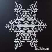 3D打印雪花集合