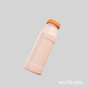 装酸奶或牛奶的瓶子
