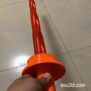 伸缩剑分件打印版