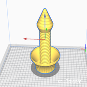 网红3D打印伸缩剑