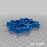 星星、钻石 饼干模具