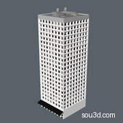 高楼大厦楼房建筑房屋写字楼三维3D模型