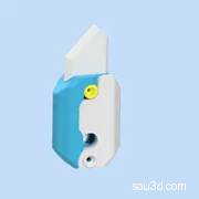 重力刀萝卜丁V4-流行玩具的3D打印素材模型