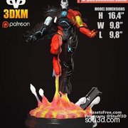 钢铁侠毒液装甲3d打印模型图纸stl文件手办漫威钢铁侠托尼机甲