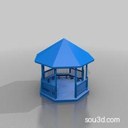 公园的凉亭