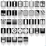150个光影贴图 3D Light Gobo Textures