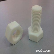 3D打印螺丝与螺母