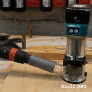 Fein转Makita LXT修边机适配器