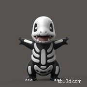 神奇宝贝宝可梦万圣节小火龙Halloween Charmander