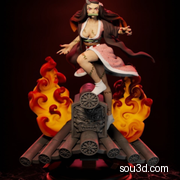 灶门祢豆子 Nezuko Kamado 鬼灭之刃