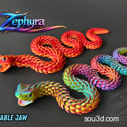 Zephyra可活动关节蛇