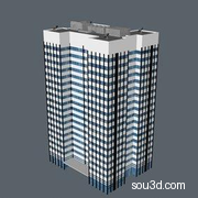 高楼大厦楼房建筑房屋写字楼三维3D模型taobaodianpu_CFSC19