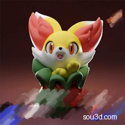圣诞节神奇宝贝3D打印模型7