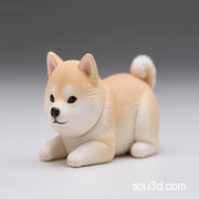 桌面玩偶&柴犬