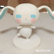 超可爱兔子模型