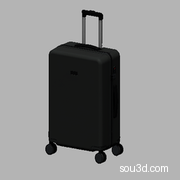极简旅行箱模型