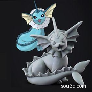 精灵宝可梦手办 Vaporeon