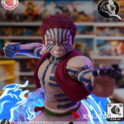 猗窝座《鬼灭之刃》动漫角色雕刻手办3D打印模型