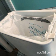 垃圾桶用购物袋挂架