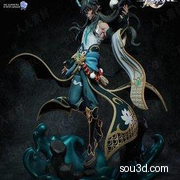 丹恒·饮月Dan Heng《崩坏：星穹铁道》游戏角色雕刻手办3D打印模型