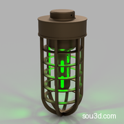 怪物猎人世界 带Arduino的侦察虫灯笼