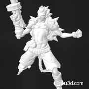 手办 守望先锋 junkrat