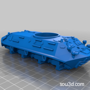 1:50 Btr-60 带ZPU-2 大炮