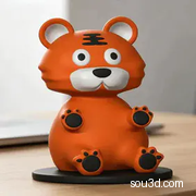 12生肖手机支架-老虎支架