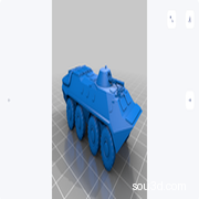 Btr-70 (早期版) 装甲运兵车模型