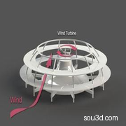 3D打印风力发电机