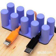 USB电缆支架(圆柱型)