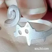 小猫戒指，对前辈拙劣的模仿