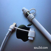 Apple Pencil Lightning适配器& 笔帽架