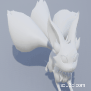 三尾狐_3ds Max动作源文件18个