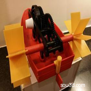 3D打印电动船