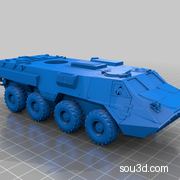 3D模型_T / BTR 4
