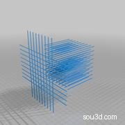 8x8x8 立方体晶格