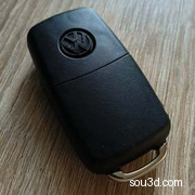大众汽车遥控钥匙替换标志