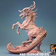 LOTP神兽麒麟3D打印模型