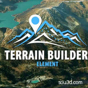 AE脚本-三维真实自然环境地形地貌生成器 Terrain Builder Element V1.5+使用教程