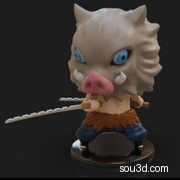Q版 鬼灭之刃 嘴平伊之助
