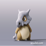 3D宝可梦-卡拉卡拉 怪兽模型
